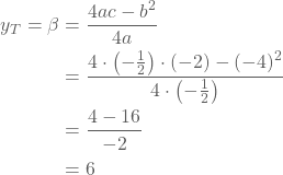 y=beta=6